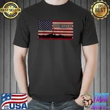USS Grady DE-445 Ship American Flag T-Shirt