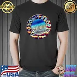 Vintage Classic Journey 1980 Dont Stop Believing Usa Flag T-Shirt