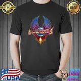 Vintage Journey 1980 Dont Stop Believing Usa Flag T-Shirt T-Shirt