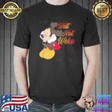Walt not woke mickey mouse design shirt
