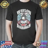 Waylon Jennings Eagle Shirt