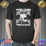 Welder skull vintage shirt