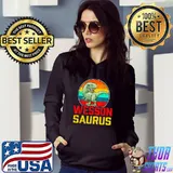 Wesson Saurus Family Reunion Last Name Team Funny Custom T-Shirt