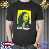 Yellow style david crosby crosby stills nash and young shirt