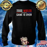 2000 Mules Game Is Over Fair Elections T-Shirt Sweater