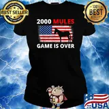 2000 Mules Game Is Over T-Shirt Ladies tee