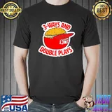3 Ways and Double Plays Sticker Shirt