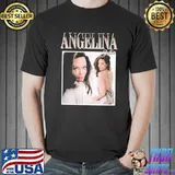 Angelina jolie vintage 90s shirt