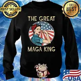 Anti Joe Biden Ultra Maga The Return Of The Great Maga King T-Shirt Sweater