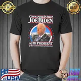 Awesome Commander In Sleep Joe Biden 46th President Shirt