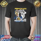 Ballers religion immaculate reception Pittsburgh Steelers shirt