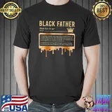 Black Father handsome powerful resillent made of african shirt