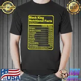 Black King Nutritional Facts - Black King T-Shirt Unisex