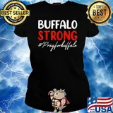 Buffalo Strong Pray For Buffalo T-Shirt Ladies tee