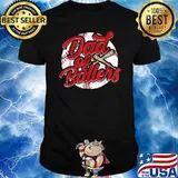 Dad of Ballers Funny Baseball Funny Dad Softball T-Shirt