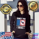 Donkey Pox The Disease Destroying America Funny Anti Biden T-Shirt