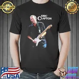 Eric clapton guitar music logo shirt
