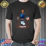 FC Cincinnati 8 Allan Cruz MLSPA Foosball Shirt