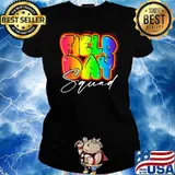 Field Day Squad Teacher Kids Boys Girls Student School Cute T-Shirt Ladies tee