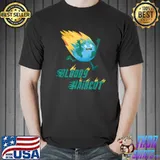 Funny Save Earth Day Fire Haircut Edition T-Shirt