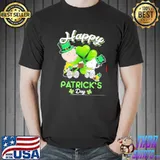 Happy St. Patrick's Day Snoopy And Charlie Shirt