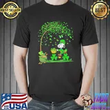 Happy St. Patrick's Day Snoopy Gold Shirt