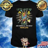 Hiking Ignore Adult Problems Funny Sarcastic T-Shirt