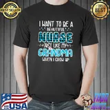I Want To Be A Beautiful Nurse Just Like My Grandma When I Grow Up Essential T-Shirt