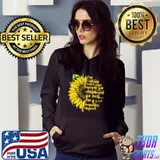 I'm Confusing Weird Crazy Sarcastic And Stubborn As Hell Sunflower Shirt