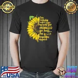 I'm Confusing Weird Crazy Sarcastic And Stubborn As Hell Sunflower Shirt Unisex