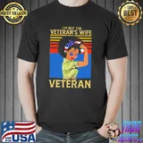 I'm not the veteran's wife I am the Veteran vintage shirt