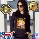 I'm sugar and free sage hood wish mufuka would sloth vintage Hoodie