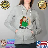 Irish Girl Unbreakable Shirt Full Zip Hooded