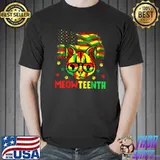 Juneteenth Cat African American Cat Lover Juneteenth Pun T-Shirt
