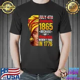 Juneteenth Shirt Women Juneteenth Shirts African American T-Shirt Unisex