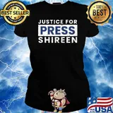 Justice For Press Shireen T-Shirt Ladies tee