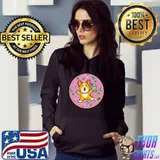 Kawaii corgi drinking boba tea T-Shirt Hoodie
