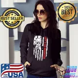 Let's go brandon trump america flag shirt