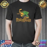 Louisville River Frogs Retro Defunct Ice Hockey T-Shirt