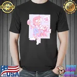 Luz noceda the owl house pink background shirt