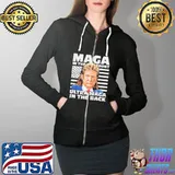 Maga In The Front Ultra Maga In The Back Trump Shirt Full Zip Hooded