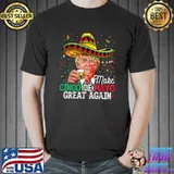 Make Cinco de Mayo Great Again Trump Sombrero Men T-Shirt