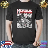 Marvel morbius the living vampire comic panels shirt