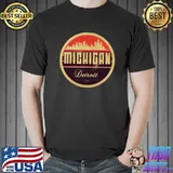 Michigan Detroit Vintage T-Shirt