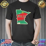 Minnesota wild outline shirt