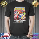 Nice Sonic 31th Anniversary 1991 2022 Thank You For The MEmories Shirt