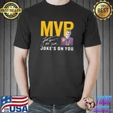Nikola jokic nikola jokic limited edition mvp joke's on you peep nikola jokic's mvp jokic mvp shirt