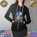 Ninja Turtle Midnight Shirt Full Zip Hooded