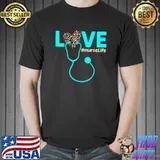 Nurse Life RN LPN CNA Healthcare Leopard Nurse Week 2022 T-Shirt Unisex