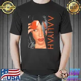Picture with singature aaliyah shirt